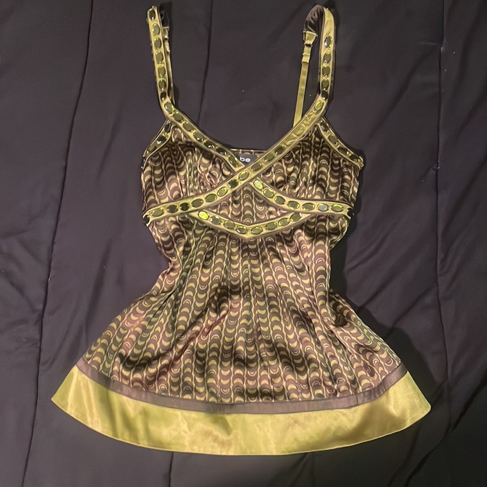 ⭒ y2k bebe tank